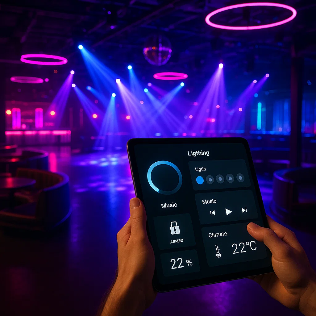domotica per Discoteche