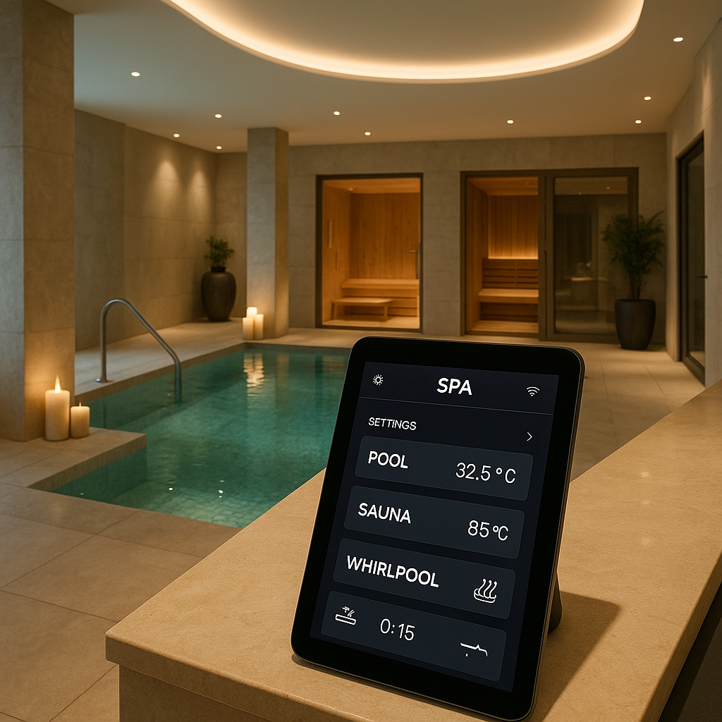 Domotica per gestione SPA