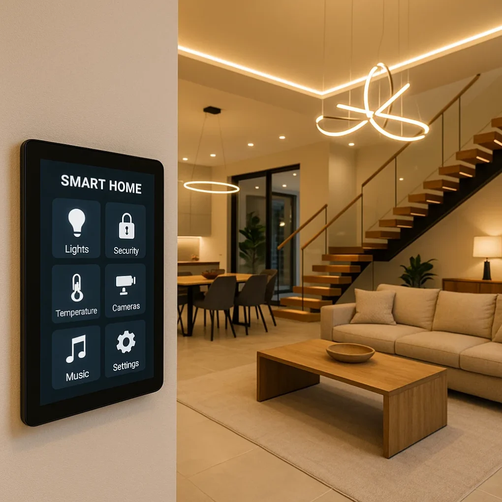 villa-smart-home Domotica con Home Assistant